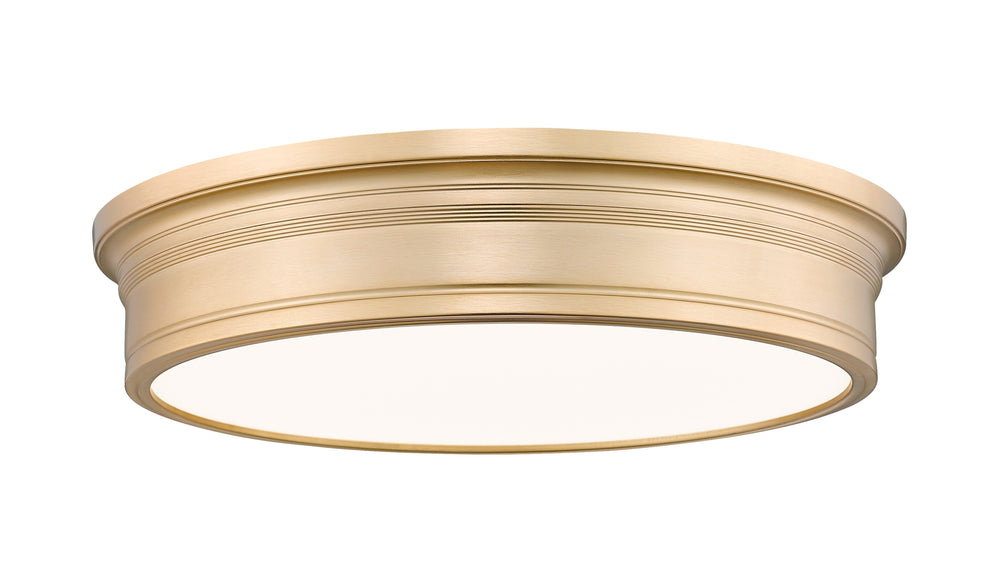 Z-Lite Canada - LED Flush Mount - Bentley - Modern Gold- Union Lighting Luminaires Decor