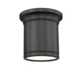 Z-Lite Canada - LED Flush Mount - Bentley - Matte Black- Union Lighting Luminaires Decor