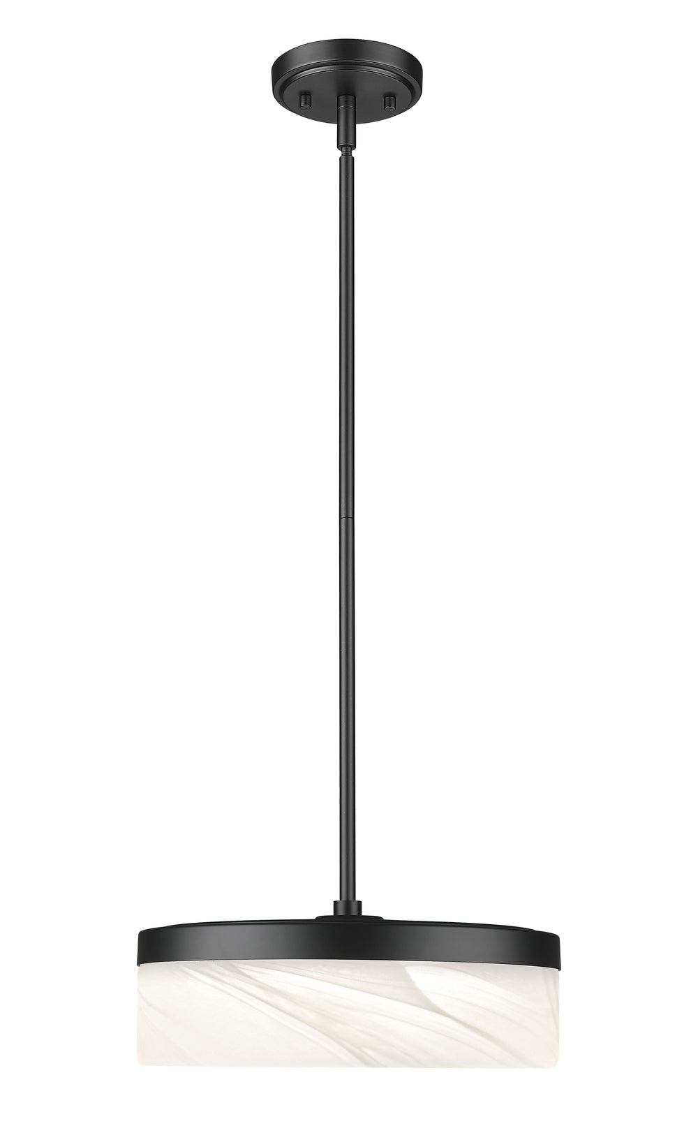 Z-Lite Canada - LED Pendant - Renaud - Matte Black- Union Lighting Luminaires Decor
