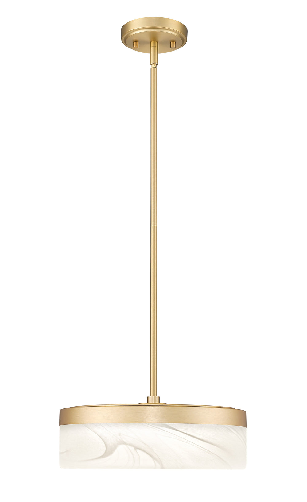 Z-Lite Canada - LED Pendant - Renaud - Modern Gold- Union Lighting Luminaires Decor