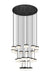 Z-Lite Canada - LED Chandelier - Renaud - Matte Black- Union Lighting Luminaires Decor