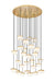 Z-Lite Canada - LED Chandelier - Renaud - Modern Gold- Union Lighting Luminaires Decor