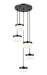 Z-Lite Canada - LED Chandelier - Renaud - Matte Black- Union Lighting Luminaires Decor