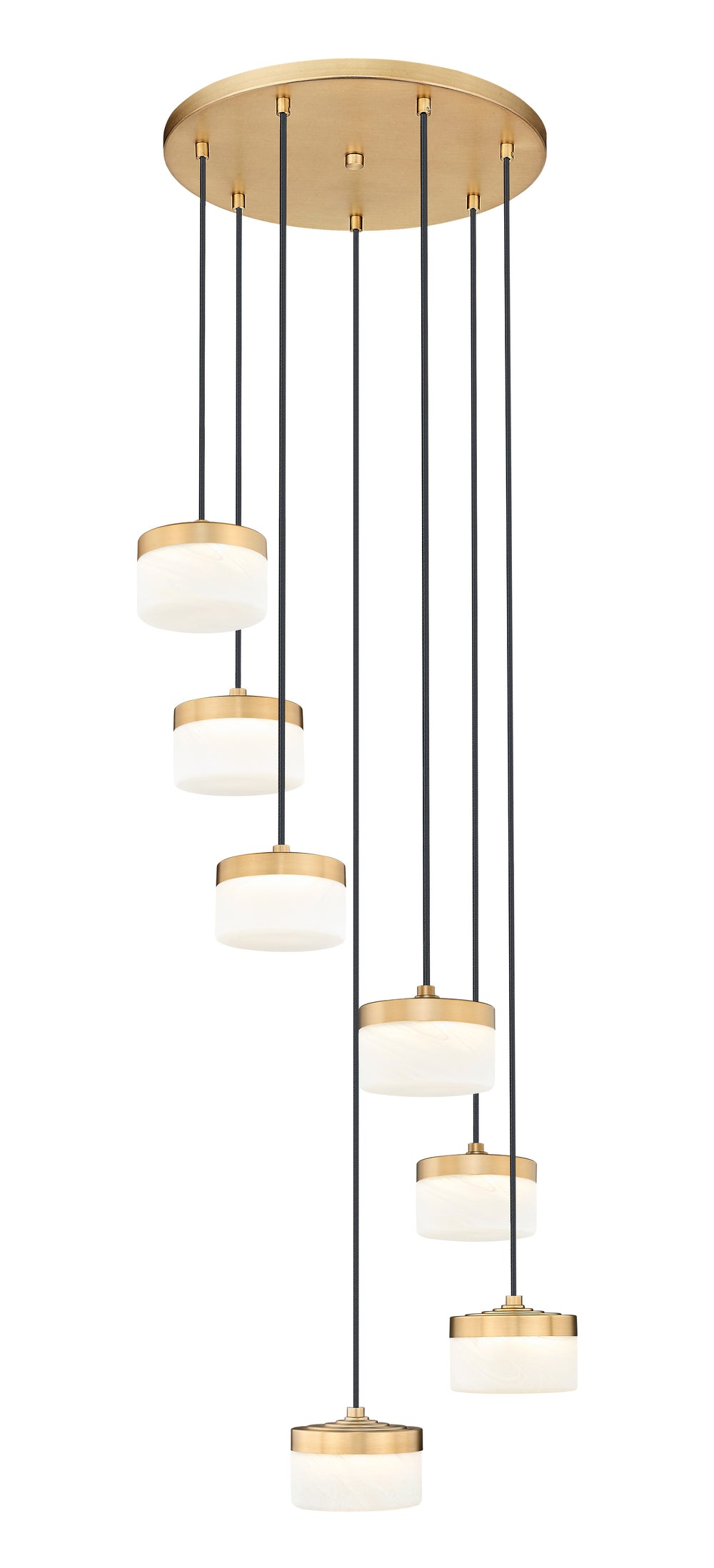 Z-Lite Canada - LED Chandelier - Renaud - Modern Gold- Union Lighting Luminaires Decor