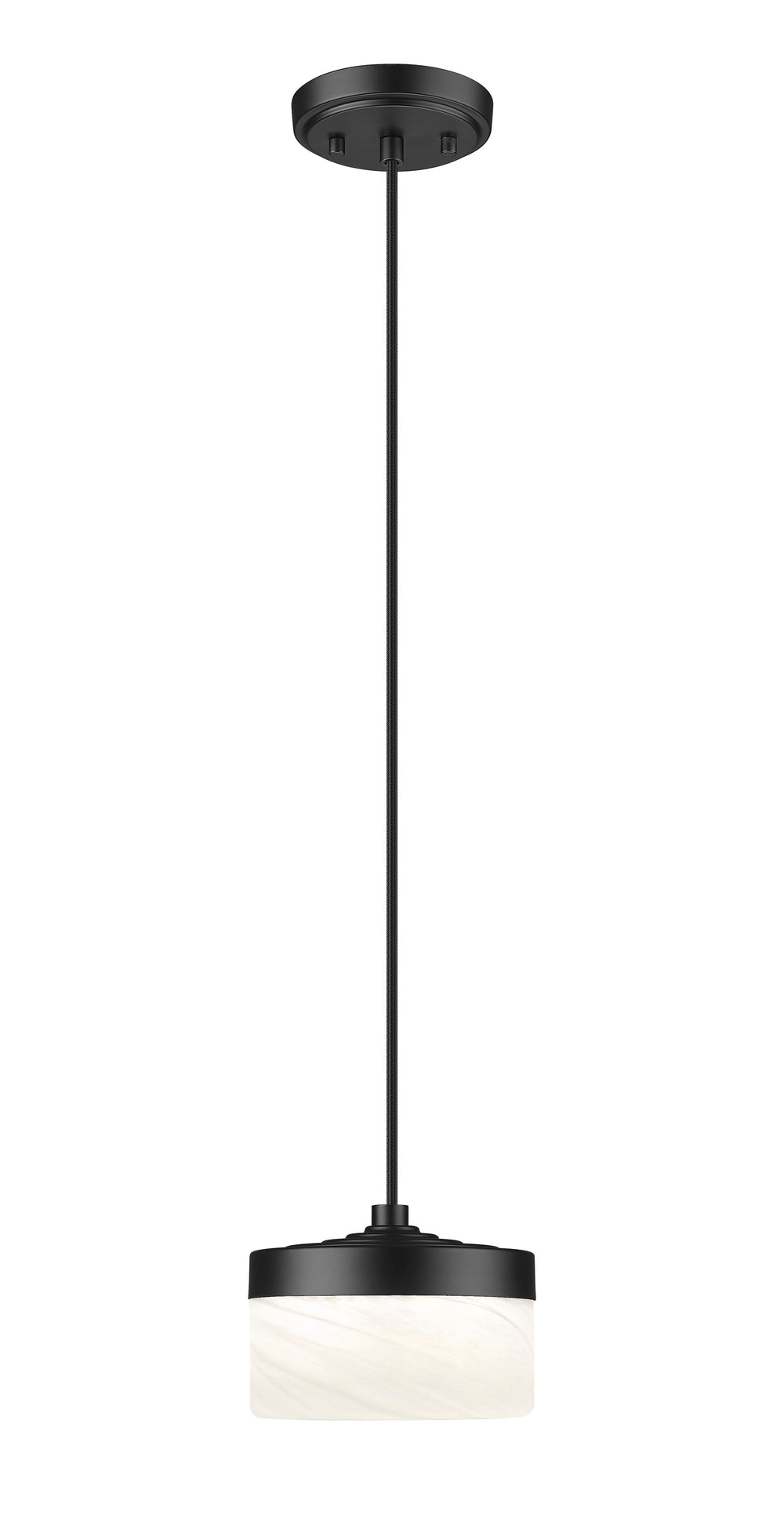 Z-Lite Canada - LED Pendant - Renaud - Matte Black- Union Lighting Luminaires Decor