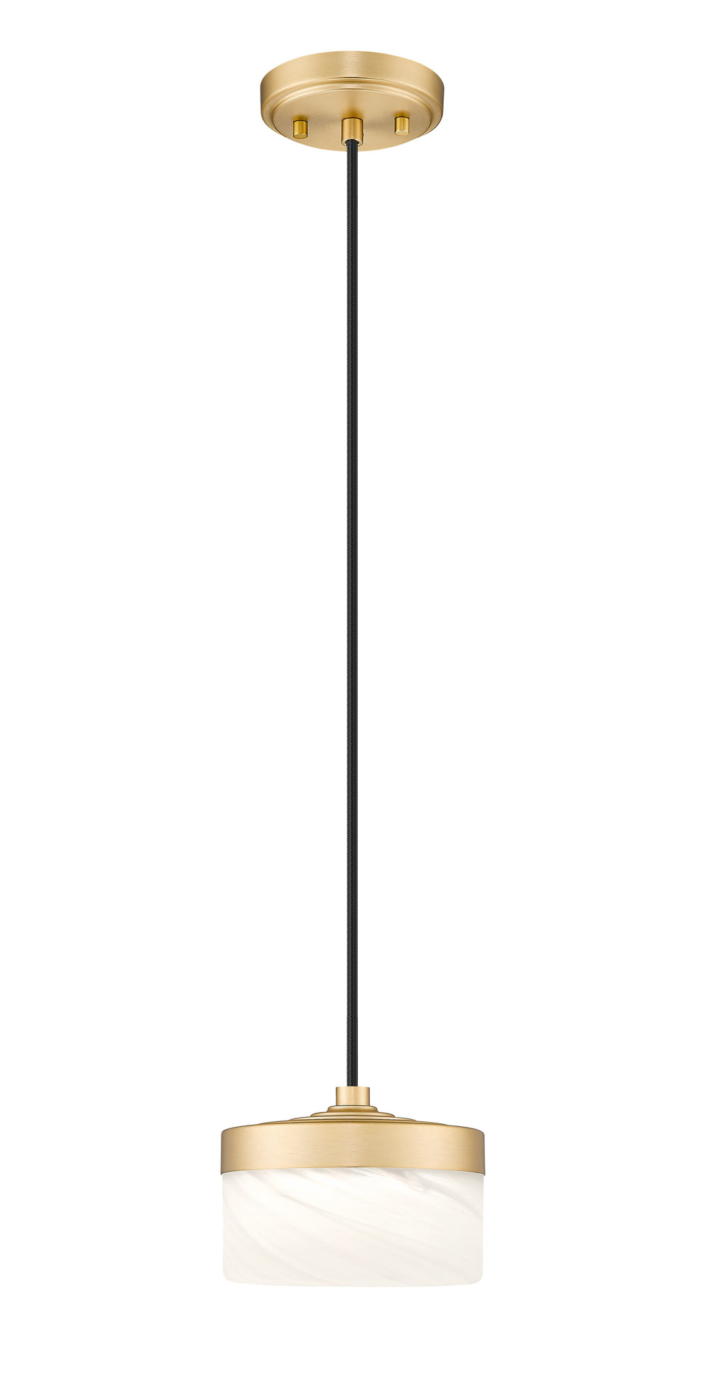 Z-Lite Canada - LED Pendant - Renaud - Modern Gold- Union Lighting Luminaires Decor
