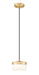 Z-Lite Canada - LED Pendant - Renaud - Modern Gold- Union Lighting Luminaires Decor