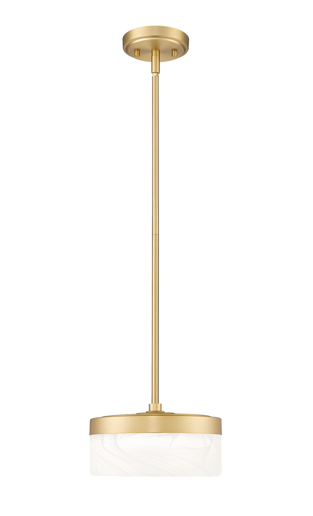 Z-Lite Canada - LED Pendant - Renaud - Modern Gold- Union Lighting Luminaires Decor