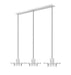 Z-Lite Canada - LED Linear Chandelier - Ludo - Brushed Nickel- Union Lighting Luminaires Decor