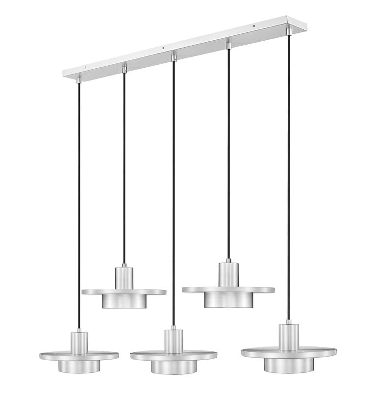 Z-Lite Canada - LED Linear Chandelier - Ludo - Brushed Nickel- Union Lighting Luminaires Decor
