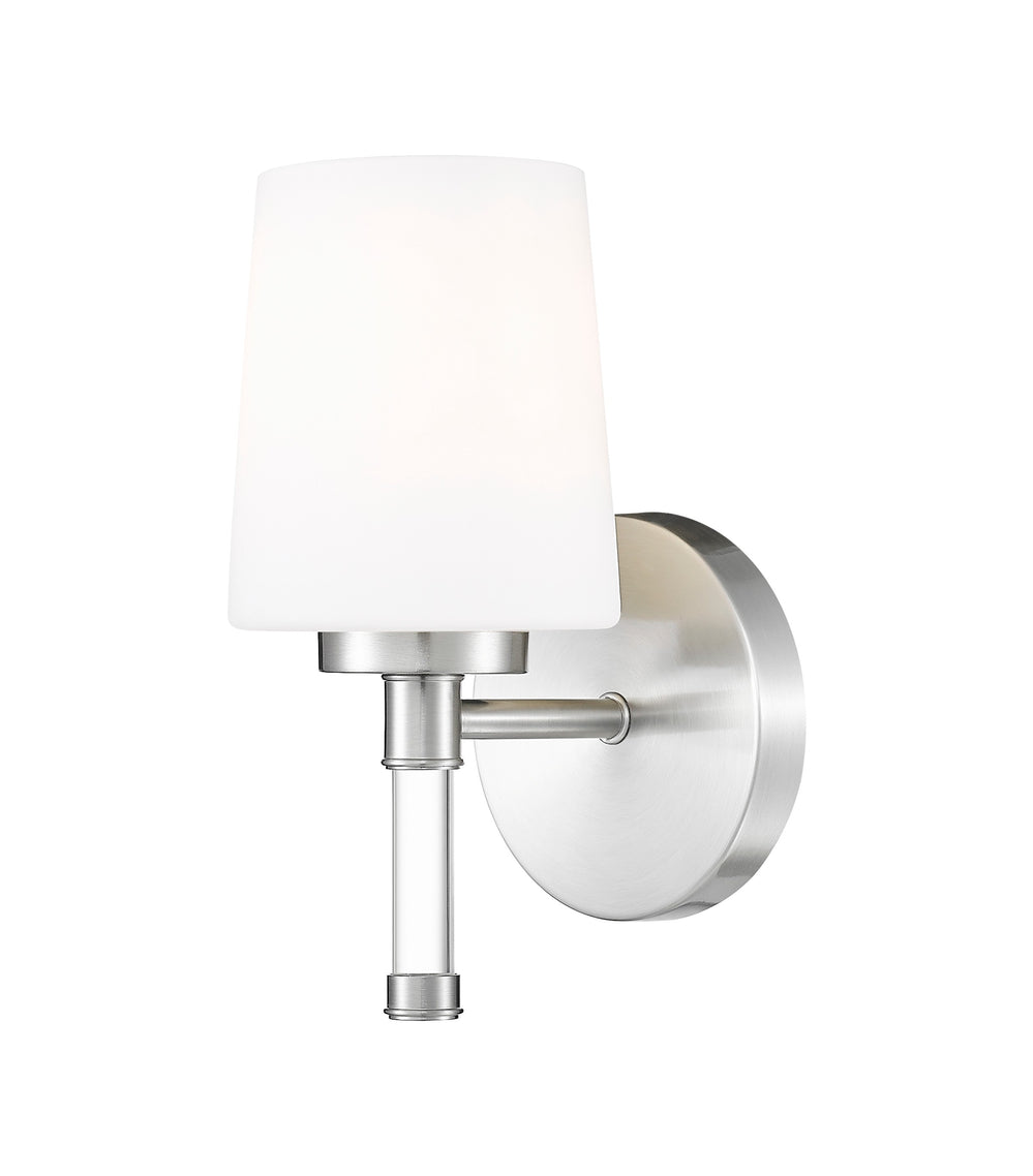 Z-Lite Canada - One Light Vanity - Henri - Brushed Nickel- Union Lighting Luminaires Decor
