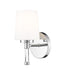 Z-Lite Canada - One Light Vanity - Henri - Chrome- Union Lighting Luminaires Decor