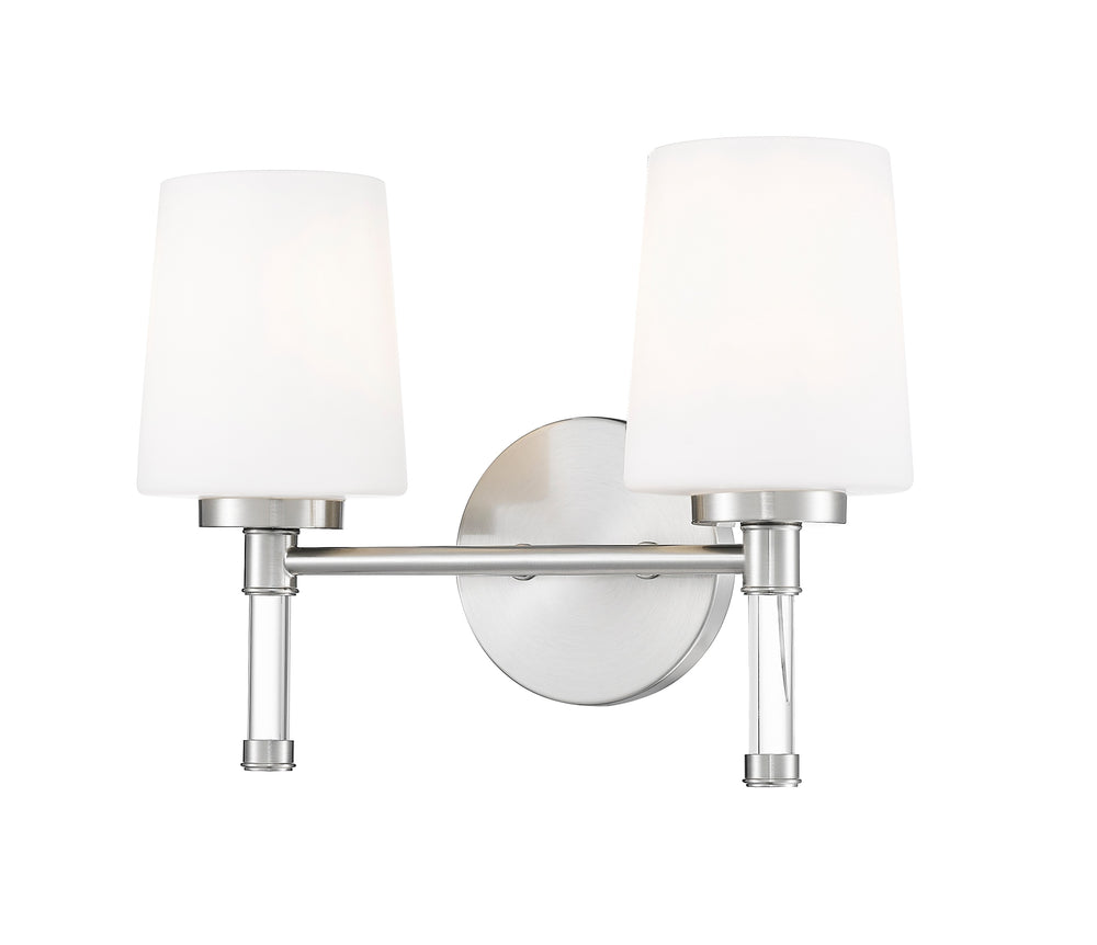 Z-Lite Canada - Two Light Vanity - Henri - Brushed Nickel- Union Lighting Luminaires Decor