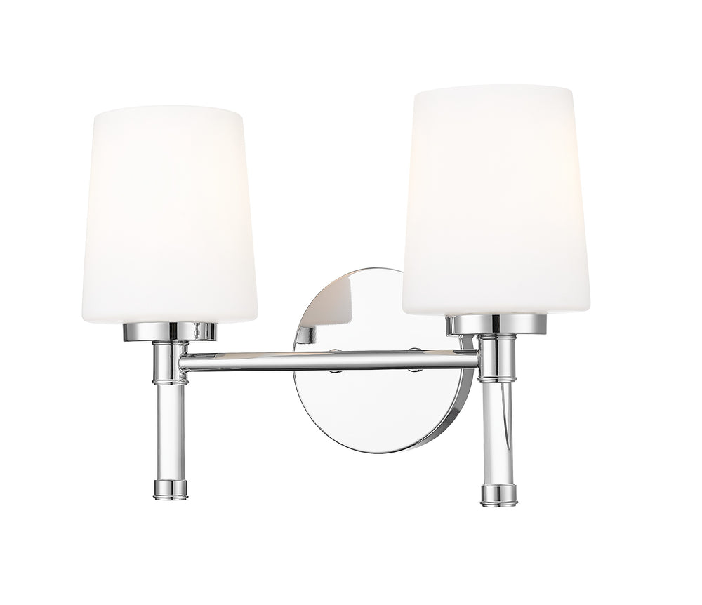 Z-Lite Canada - Two Light Vanity - Henri - Chrome- Union Lighting Luminaires Decor
