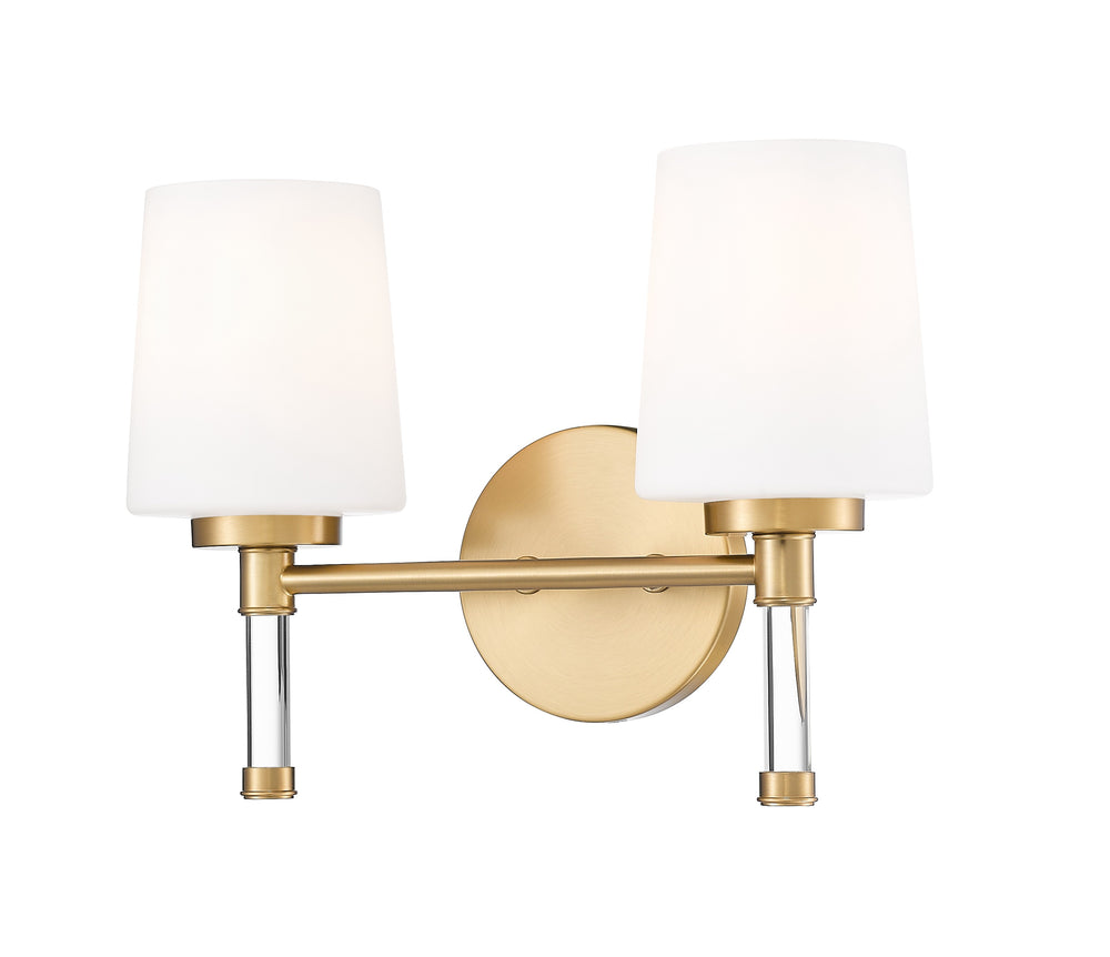 Z-Lite Canada - Two Light Vanity - Henri - Modern Gold- Union Lighting Luminaires Decor