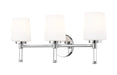 Z-Lite Canada - Three Light Vanity - Henri - Chrome- Union Lighting Luminaires Decor