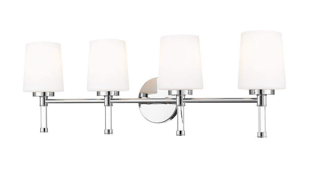 Z-Lite Canada - Four Light Vanity - Henri - Chrome- Union Lighting Luminaires Decor