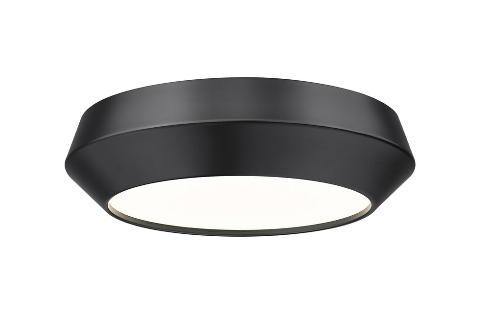 Z-Lite Canada - LED Flush Mount - Quasars - Matte Black- Union Lighting Luminaires Decor