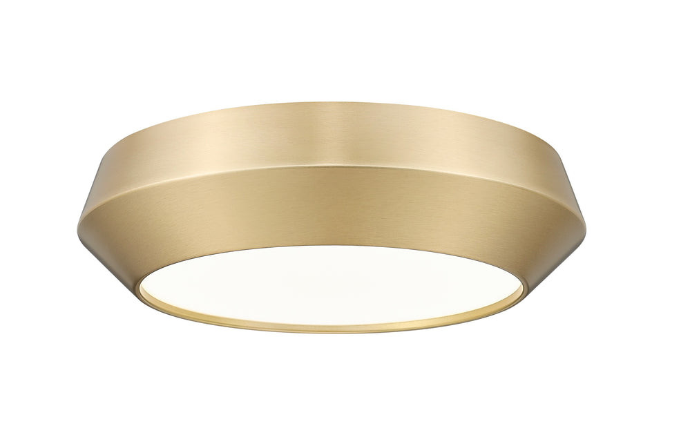 Z-Lite Canada - LED Flush Mount - Quasars - Modern Gold- Union Lighting Luminaires Decor