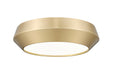 Z-Lite Canada - LED Flush Mount - Quasars - Modern Gold- Union Lighting Luminaires Decor