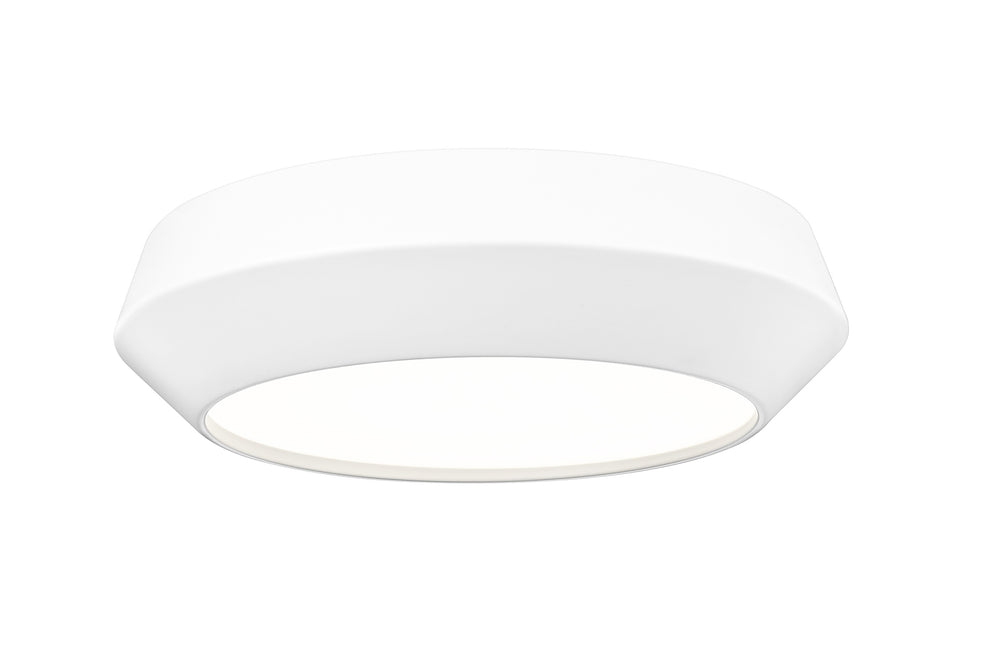 Z-Lite Canada - LED Flush Mount - Quasars - Matte White- Union Lighting Luminaires Decor