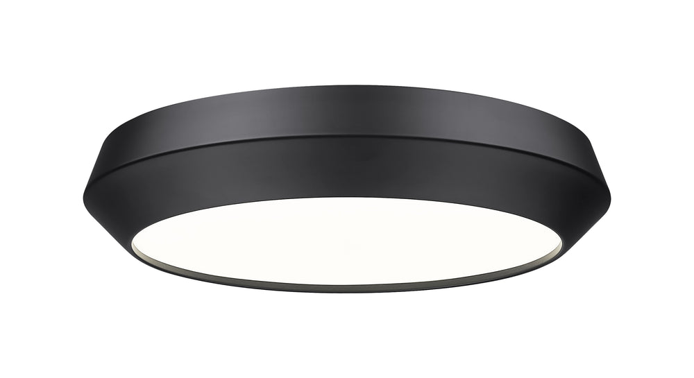 Z-Lite Canada - LED Flush Mount - Quasars - Matte Black- Union Lighting Luminaires Decor