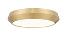 Z-Lite Canada - LED Flush Mount - Quasars - Modern Gold- Union Lighting Luminaires Decor