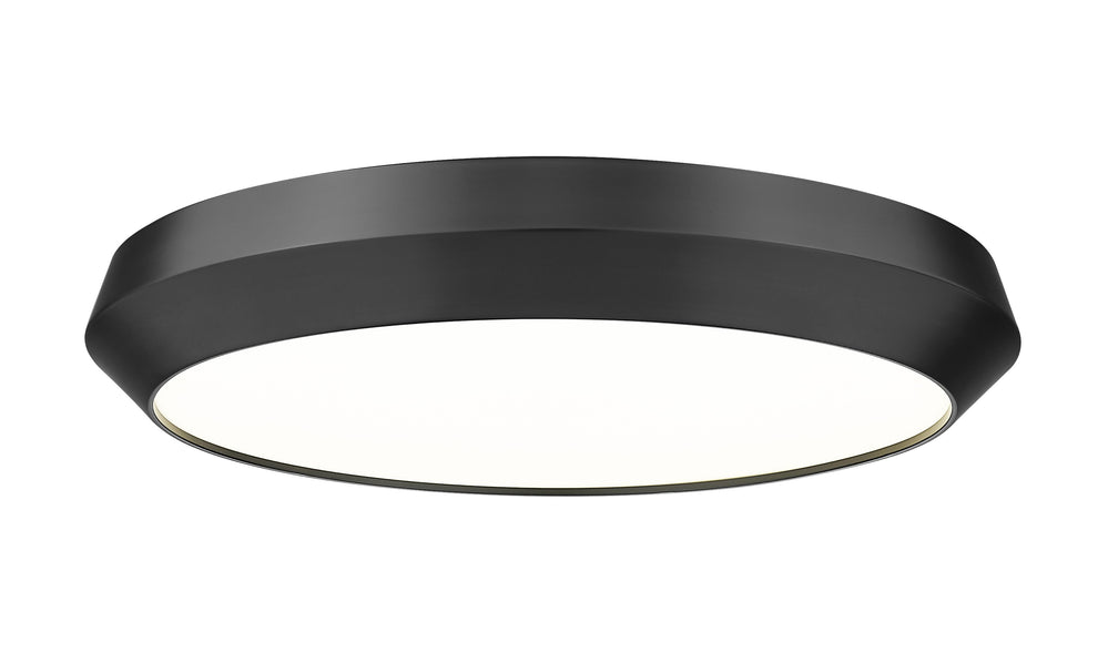 Z-Lite Canada - LED Flush Mount - Quasars - Matte Black- Union Lighting Luminaires Decor