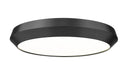 Z-Lite Canada - LED Flush Mount - Quasars - Matte Black- Union Lighting Luminaires Decor