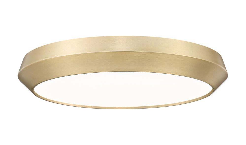 Z-Lite Canada - LED Flush Mount - Quasars - Modern Gold- Union Lighting Luminaires Decor