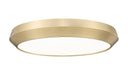 Z-Lite Canada - LED Flush Mount - Quasars - Modern Gold- Union Lighting Luminaires Decor