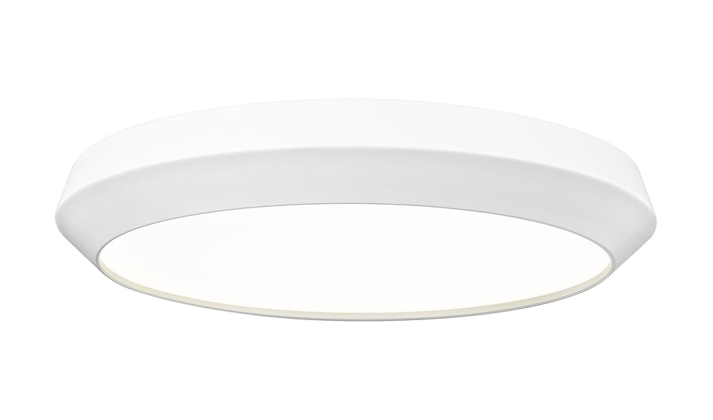 Z-Lite Canada - LED Flush Mount - Quasars - Matte White- Union Lighting Luminaires Decor