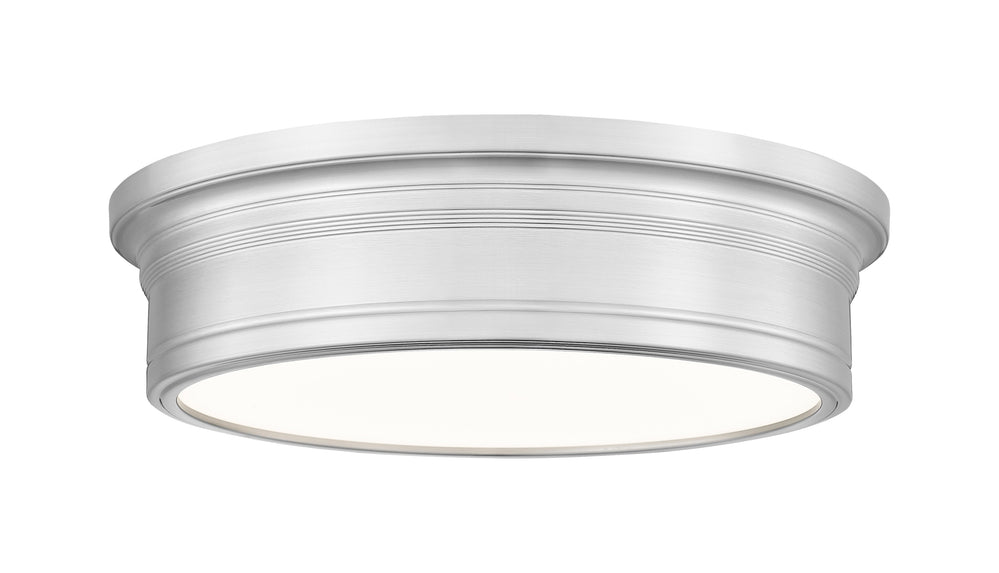 Z-Lite Canada - LED Flush Mount - Bentley - Brushed Nickel- Union Lighting Luminaires Decor