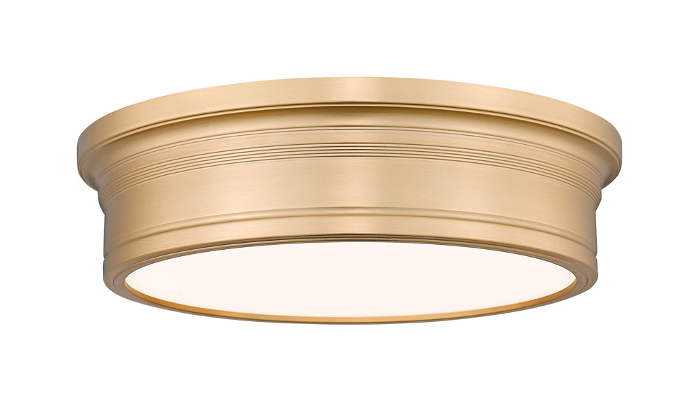 Z-Lite Canada - LED Flush Mount - Bentley - Modern Gold- Union Lighting Luminaires Decor