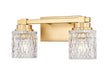 Z-Lite Canada - Two Light Vanity - Jacqueline - Modern Gold- Union Lighting Luminaires Decor