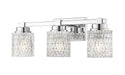 Z-Lite Canada - Three Light Vanity - Jacqueline - Chrome- Union Lighting Luminaires Decor
