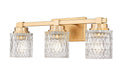 Z-Lite Canada - Three Light Vanity - Jacqueline - Modern Gold- Union Lighting Luminaires Decor
