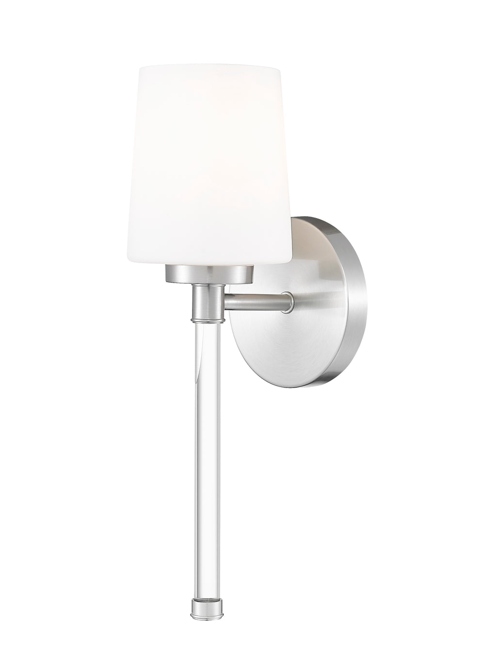 Z-Lite Canada - One Light Wall Sconce - Henri - Brushed Nickel- Union Lighting Luminaires Decor