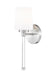 Z-Lite Canada - One Light Wall Sconce - Henri - Brushed Nickel- Union Lighting Luminaires Decor