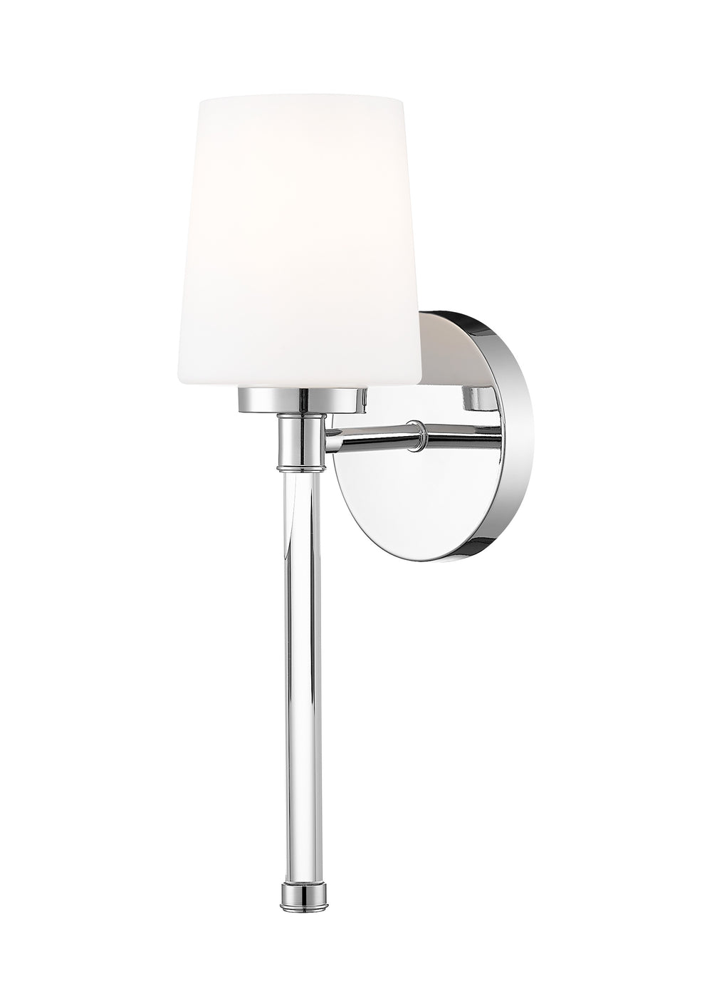 Z-Lite Canada - One Light Wall Sconce - Henri - Chrome- Union Lighting Luminaires Decor