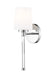 Z-Lite Canada - One Light Wall Sconce - Henri - Chrome- Union Lighting Luminaires Decor
