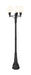 Z-Lite Canada - One Light Outdoor Post Mount - Laurent - Black- Union Lighting Luminaires Decor