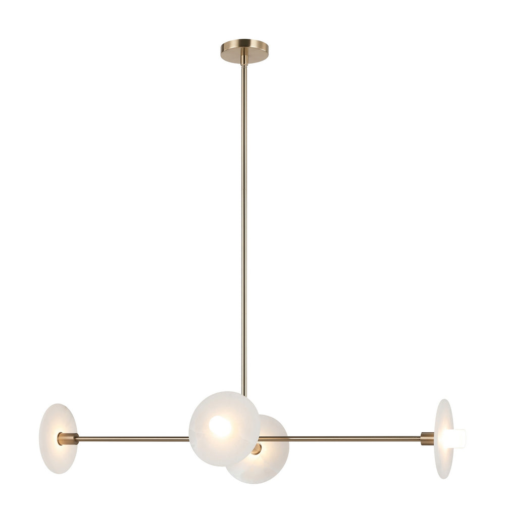 Matteo Canada - LED Pendant - Monument - Champagne Gold- Union Lighting Luminaires Decor