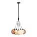 Kuzco Canada - LED Chandelier - Bolla - Black/Mixed Glass- Union Lighting Luminaires Decor