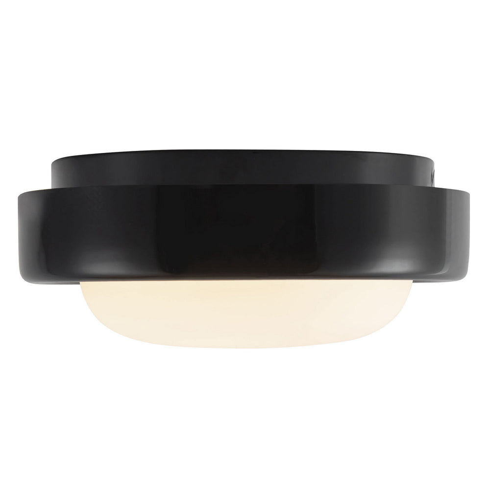 Kuzco Canada - LED Flush Mount - Pebble - Glossy Black- Union Lighting Luminaires Decor
