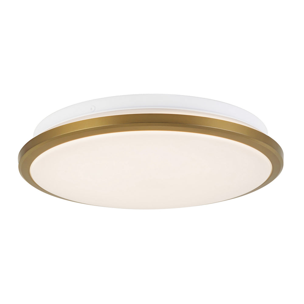 Kuzco Canada - LED Flush Mount - Brook - Brushed Gold- Union Lighting Luminaires Decor