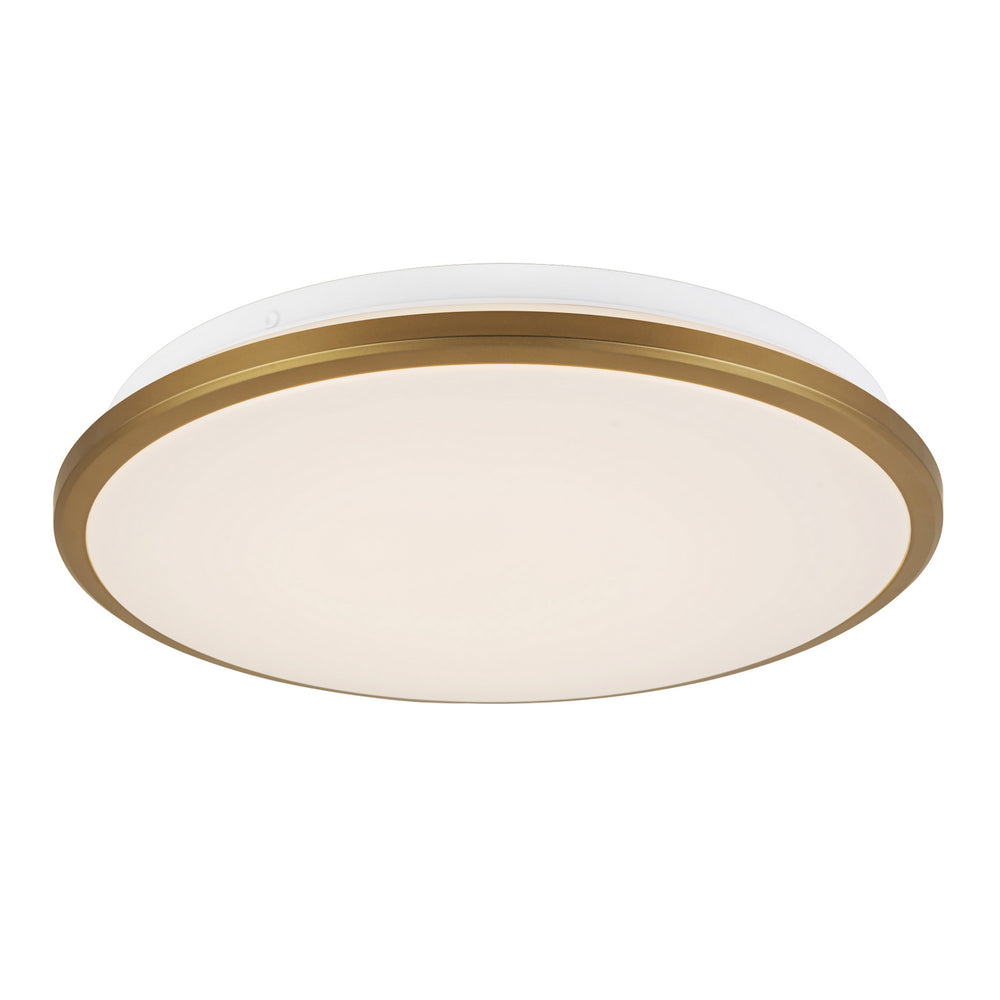 Kuzco Canada - LED Flush Mount - Brook - Brushed Gold- Union Lighting Luminaires Decor