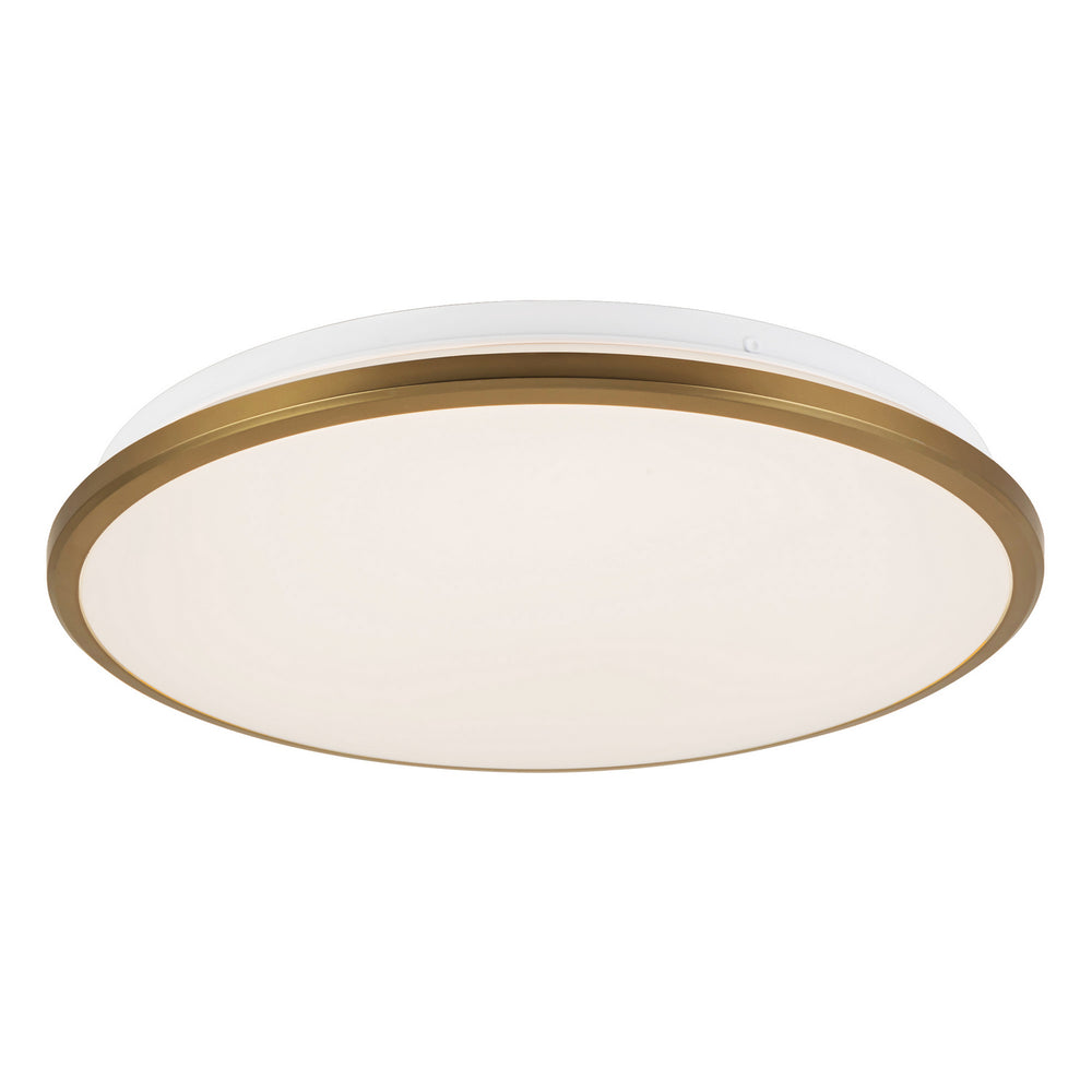 Kuzco Canada - LED Flush Mount - Brook - Brushed Gold- Union Lighting Luminaires Decor