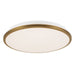 Kuzco Canada - LED Flush Mount - Brook - Brushed Gold- Union Lighting Luminaires Decor