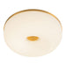 Kuzco Canada - LED Flush Mount - Jada - Brushed Gold/Opal Glass- Union Lighting Luminaires Decor